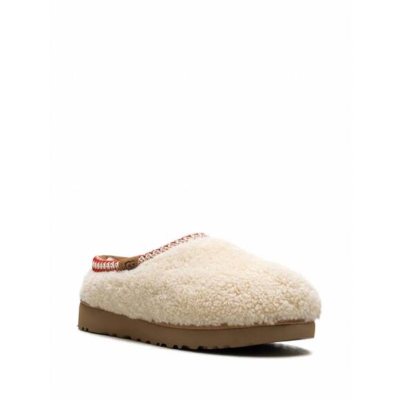 NEW UGG women's tasman maxi curly slipper in natural